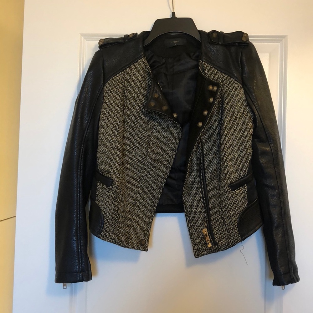 Leather jacket